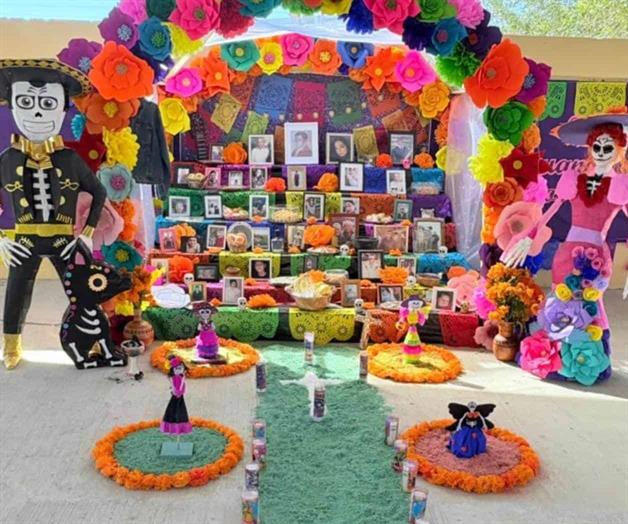 Celebran escuelas el Día de Muertos Celebran escuelas el Día de Muertos