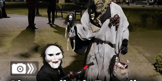 Llenan calles de Tamaulipas para celebrar Halloween