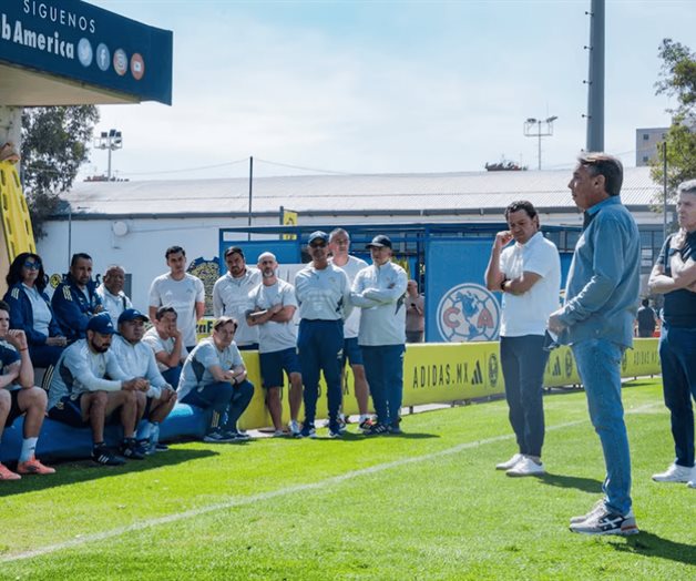 Azcárraga visita al América, tuvo reunión con el plantel Azcárraga visita al América, tuvo reunión con el plantel
