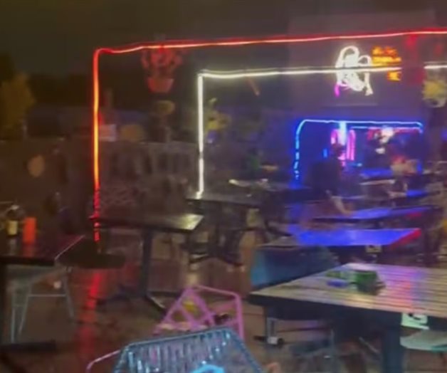 Cae techo en antro de Barrio Antiguo, en Monterrey Cae techo en antro de Barrio Antiguo, en Monterrey