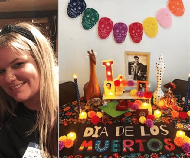 Hermana de Liam Payne pone altar de muertos en honor al cantante Hermana de Liam Payne pone altar de muertos en honor al cantante