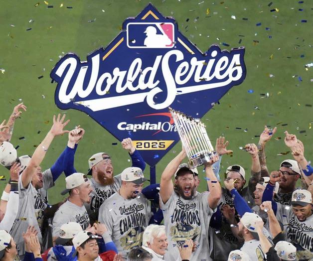 Conquistan Dodgers la serie mundial ¡Bicampeones! Conquistan Dodgers la serie mundial ¡Bicampeones!