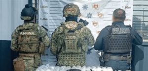 Aseguran 107 toneladas de droga en Operación Frontera Norte Aseguran 107 toneladas de droga en Operación Frontera Norte