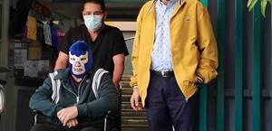 Blue Demon Jr. recibe el alta médica tras accidente automovilístico Blue Demon Jr. recibe el alta médica tras accidente automovilístico