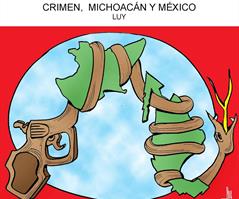 Crimen, michoacán y México