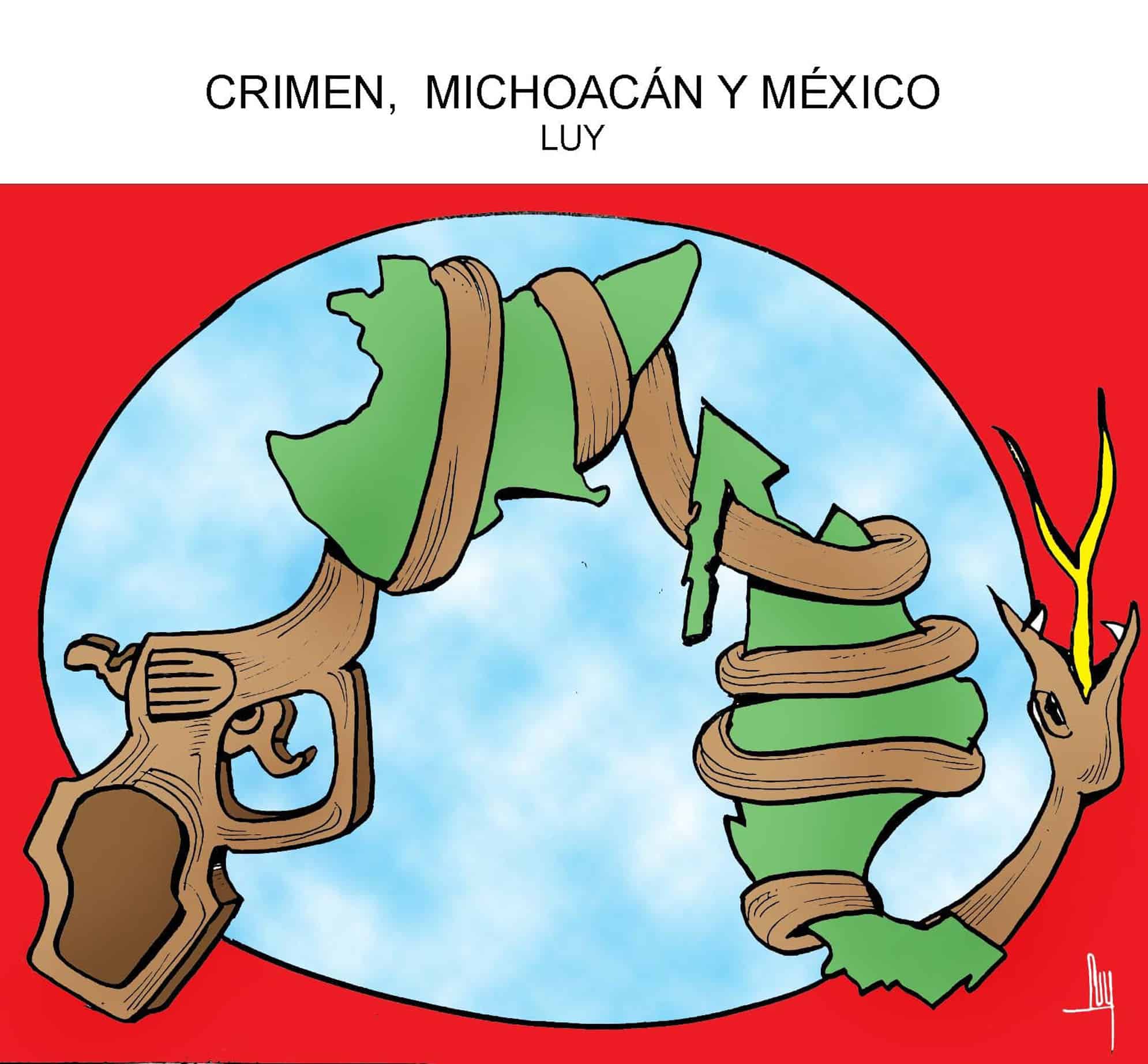 Crimen, michoacán y México