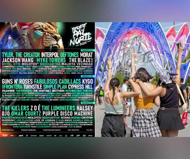 Quiénes encabezan el cartel de Tecate Pal Norte 2026 Quiénes encabezan el cartel de Tecate Pal Norte 2026