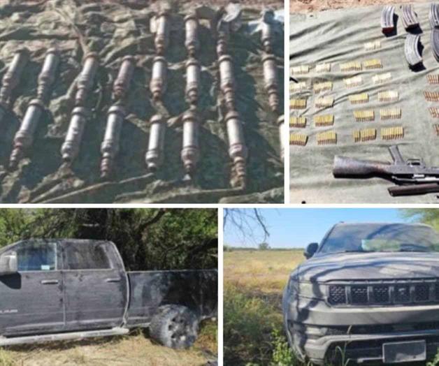 Decomisan armas en el poblado El Azúcar Decomisan armas en el poblado El Azúcar