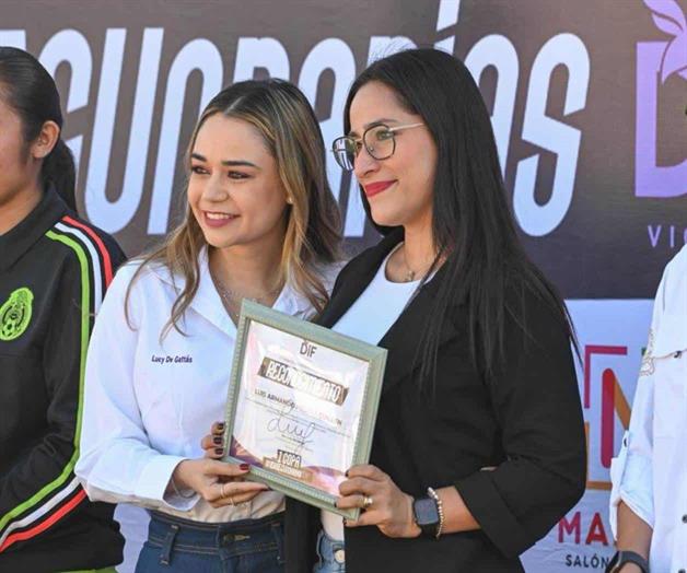 Inaugura Lucy de Gattás Copa Intersecundarias Inaugura Lucy de Gattás Copa Intersecundarias