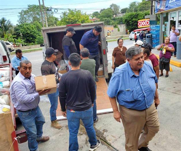 Llega ayuda a Veracruz Llega ayuda a Veracruz