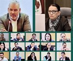 Segob mantiene mesa de trabajo con gobernador y alcaldes de Michoacán