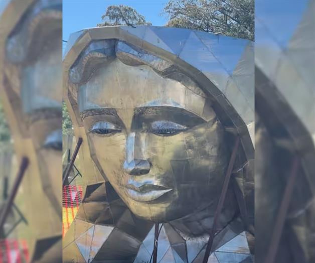 Ya hay fecha de inauguración de la monumental Virgen del Chorrito