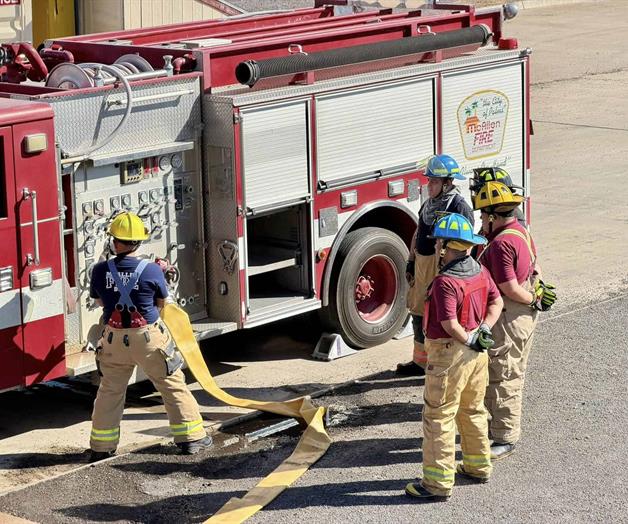 Bomberos de Tamaulipas reciben capacitación en Texas sobre incendios Bomberos de Tamaulipas reciben capacitación en Texas sobre incendios