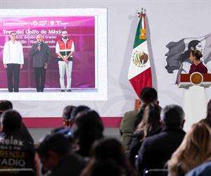Ponen en marcha construcción de tramo del tren Nuevo Laredo-Saltillo
