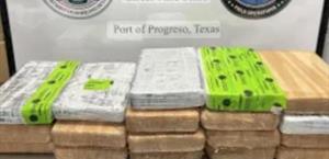 Decomisan cocaína de más de 1.2 mdd en puente Donna