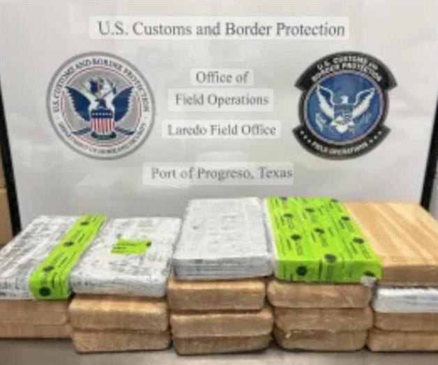 Decomisan cocaína de más de 1.2 mdd en puente Donna Decomisan cocaína de más de 1.2 mdd en puente Donna