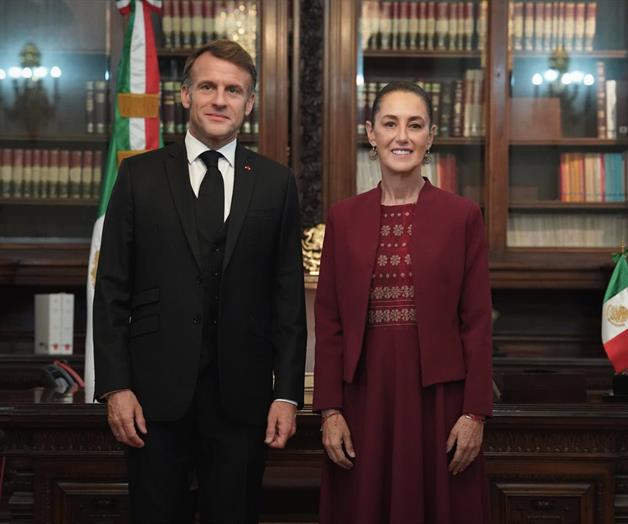 Sheinbaum y Macron acuerdan exhibición del Códice Azcatitlán Sheinbaum y Macron acuerdan exhibición del Códice Azcatitlán