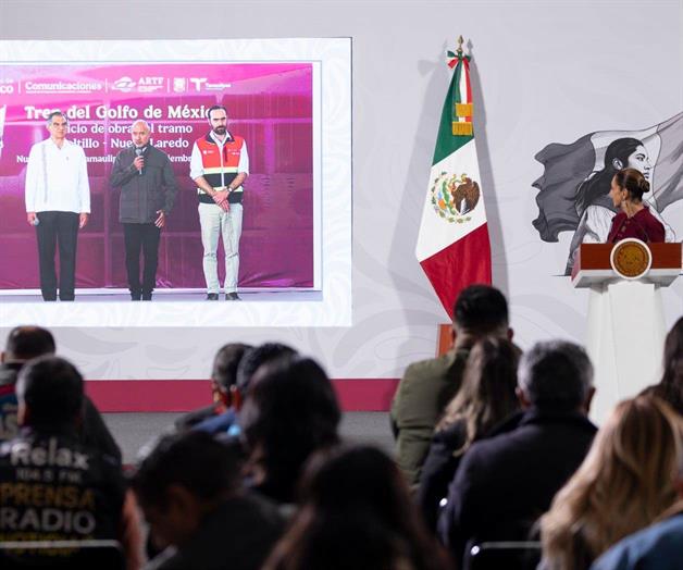 Encabeza inicio de obras de El Sauz-Nuevo Laredo Encabeza inicio de obras de El Sauz-Nuevo Laredo
