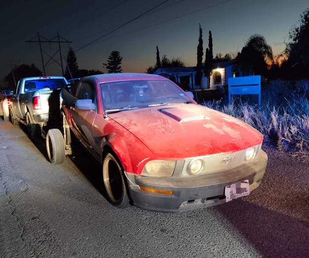Aseguran carro con reporte de robo en Matamoros Aseguran carro con reporte de robo en Matamoros