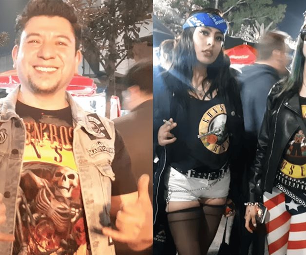 Guns N Roses invade el GNP: cuero, rock y generaciones unidas Guns N Roses invade el GNP: cuero, rock y generaciones unidas