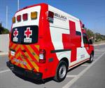 Presume la Cruz Roja modelo de ambulancia