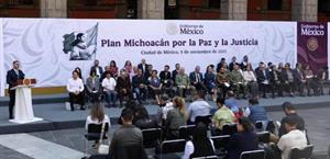 Gobierno federal presenta Plan Michoacán