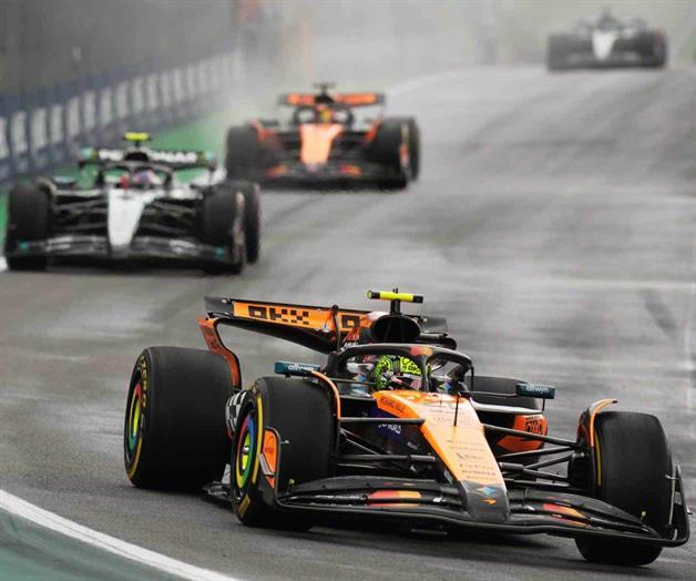 Amplía Norris la ventaja en Brasil Amplía Norris la ventaja en Brasil