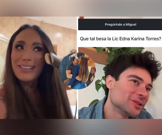 Karina Torres y Dr. Miguel hablan sobre su beso Karina Torres y Dr. Miguel hablan sobre su beso