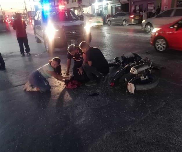 Impacta moto contra infractor Impacta moto contra infractor