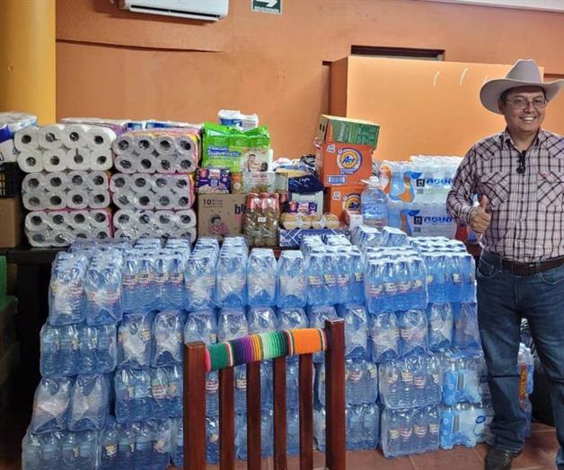 Alistan nueva carga de ayuda para damnificados