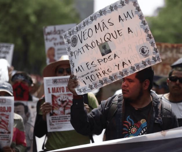 Reducción de jornada a 40 horas debe ser con pago de 56 horas, piden Reducción de jornada a 40 horas debe ser con pago de 56 horas, piden