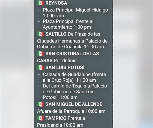 Preparan protesta por crimen de Carlos Manzo Preparan protesta por crimen de Carlos Manzo