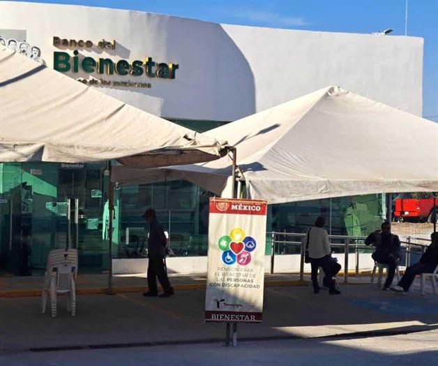 Otro día sin sistema en el Banco Bienestar Otro día sin sistema en el Banco Bienestar