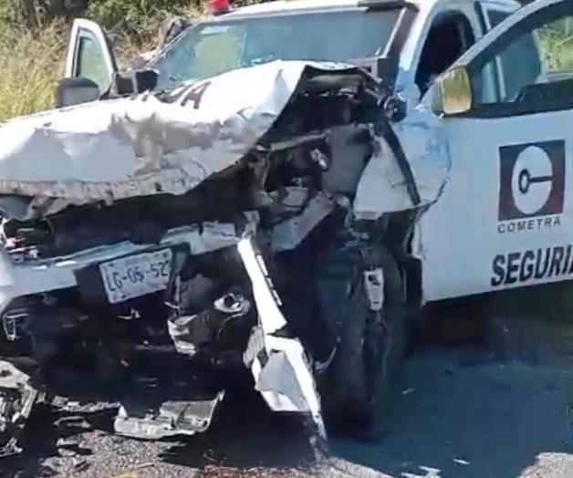 Choca camión de valores Choca camión de valores