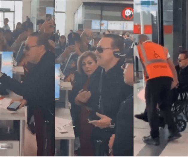 Se desquita con gritos y majaderías Se desquita con gritos y majaderías