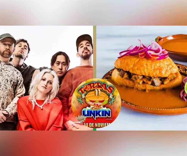 Tortas gratis en CDMX en concierto de Linkin Park Tortas gratis en CDMX en concierto de Linkin Park