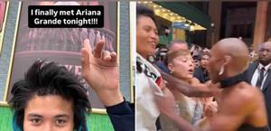 Johnson Wen, el influencer que asustó a Ariana Grande