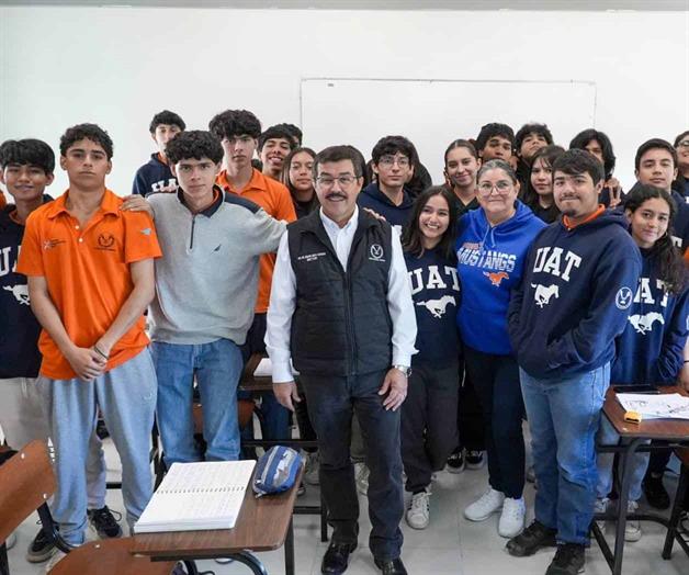 Constata rector logros de la Preparatoria 3 UAT Constata rector logros de la Preparatoria 3 UAT