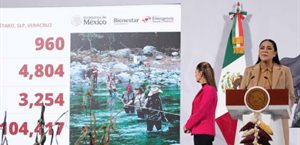 Montiel dice que afectación por lluvias se atendió en tiempo récord