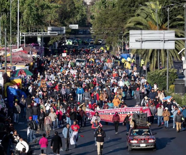Protestas de la CNTE podrían entorpecer el Mundial 2026 Protestas de la CNTE podrían entorpecer el Mundial 2026