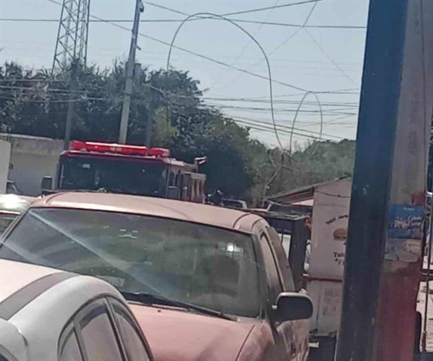 Dos colonias sin luz por vientos Dos colonias sin luz por vientos