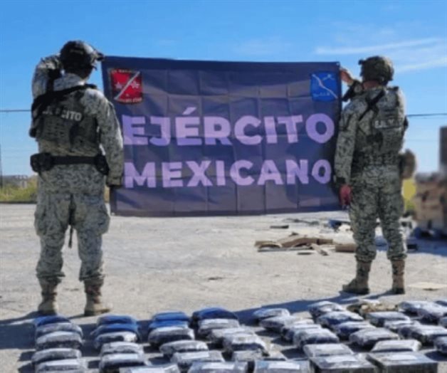 Aseguran en Nuevo Laredo droga con valor de más de 34 millones de pesos Aseguran en Nuevo Laredo droga con valor de más de 34 millones de pesos
