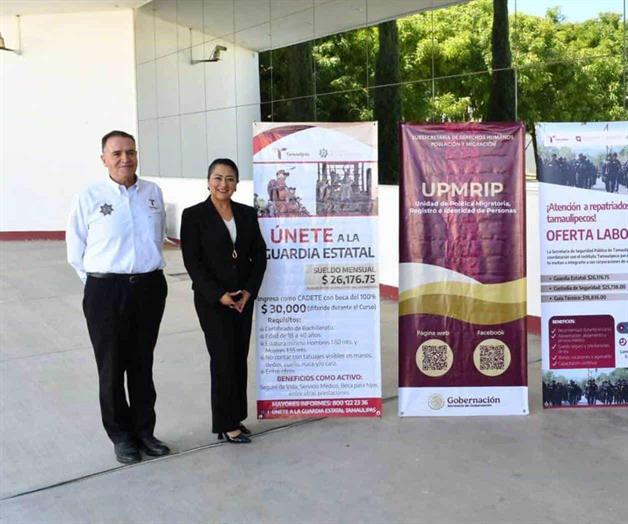 Quiere SSPT a repatriados para policías Quiere SSPT a repatriados para policías