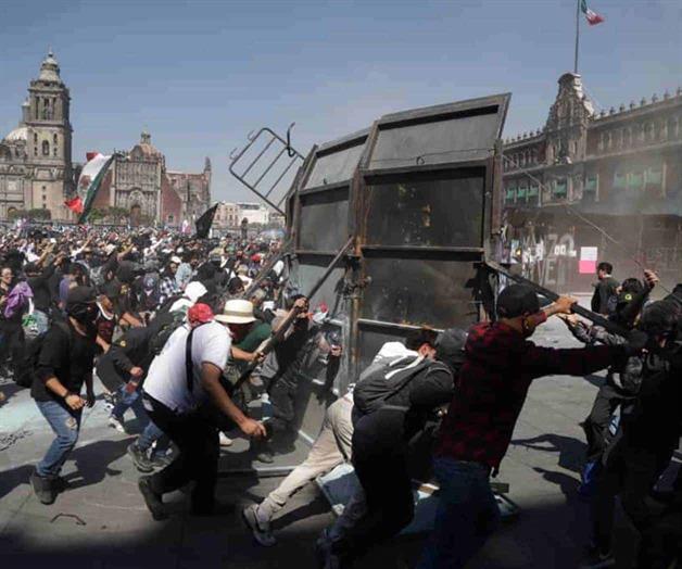Condena Corte violencia en el máximo tribunal Condena Corte violencia en el máximo tribunal