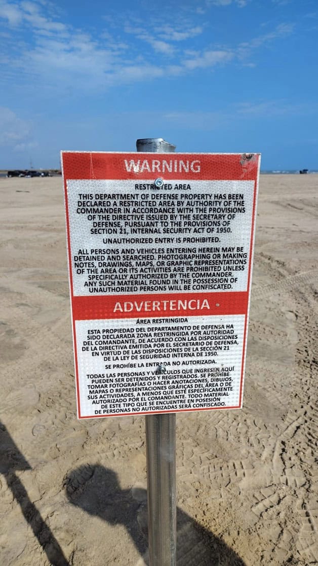 Invaden americanos playa en Matamoros