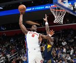 Pistons vencen a Pacers y logran su décima victoria consecutiva