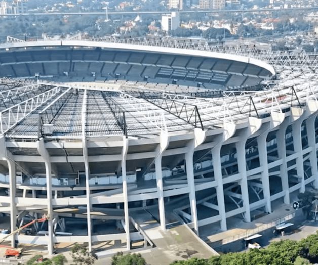 Se filtran imágenes actualizadas del avance del Estadio Banorte Se filtran imágenes actualizadas del avance del Estadio Banorte