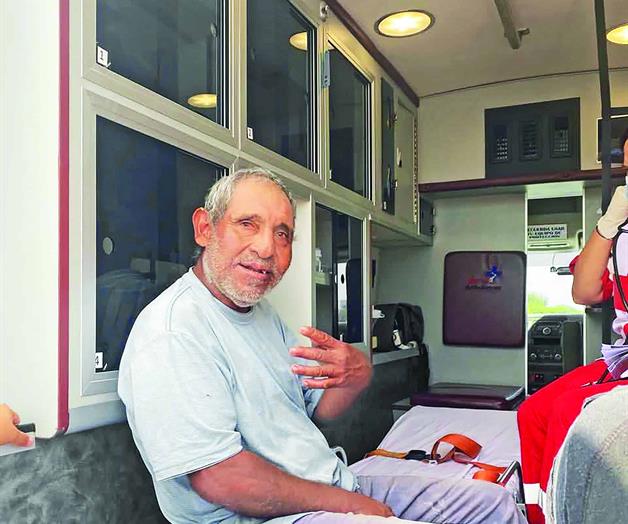 Colapsa ciclista en la carretera Colapsa ciclista en la carretera