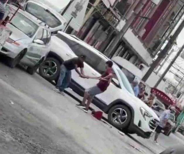 Captan riña en zona turística