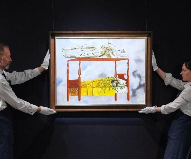 Récord de venta: pintura de Frida Kahlo alcanza 54.7 millones de dólares Récord de venta: pintura de Frida Kahlo alcanza 54.7 millones de dólares